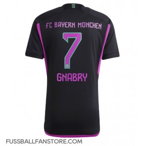 Bayern Munich Serge Gnabry #7 Replik Auswärtstrikot 2023-24 Kurzarm